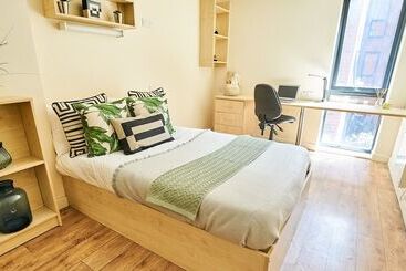 Vibrant Rooms Sheffield Hostel