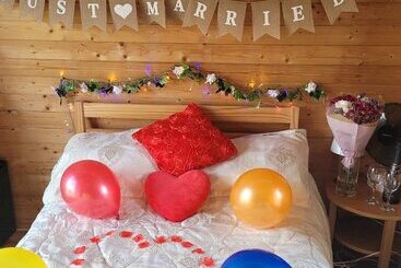 בית מלון כפרי Lovely Glamping Dream Pod In St Austell, Cornwall