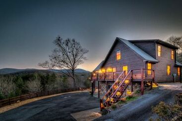 بيت ريفى Skydancer Lodge By Escape To Blue Ridge
