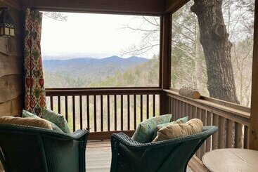 コテージ Woodwinds  Custom Cabin, Sunset Views, Hot Tub, Indoor & Outdoor Fireplaces, Pet Friendly By Redawni