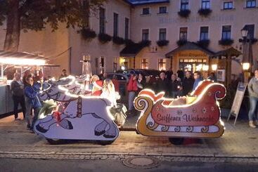 酒店 Erbgericht Buntes Haus