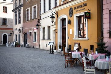 هتل Apartamenty Kamienica Muzyków Old Town Lublin