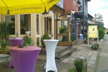 펜션 Landgasthof Schwarz