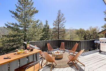 관광객 아파트 The Matterhorn Manor By Avantstay Harry Potter Inspired A Frame Home W Hot Tub Views