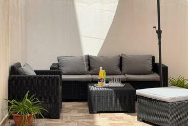 شقق خاصة سياحية Maison Du Bonheur En Bord De Mer Avec Piscine