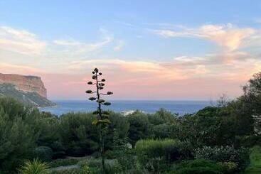 Жильё для туристов Cap6 Bel Appartement Vue Magnifique Mer, Piscine Tennis T3 Refait à Neuf