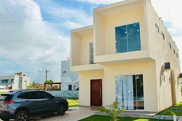 ペンション Luz Da Lua Beach House São Miguel Do Gostoso