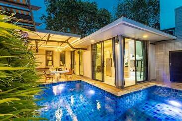 شقق خاصة سياحية Nut & Non Pool Villa By Duangtham