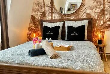 דירות לתיירים Studio Exotique Hyper Centre Enghien 12min Paris