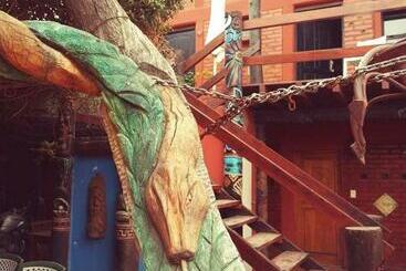 هاستل El Refugio Piramides