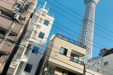 מלון דירות Zaito Tokyo Mukojima Hotel 押上駅徒歩七分ホテル