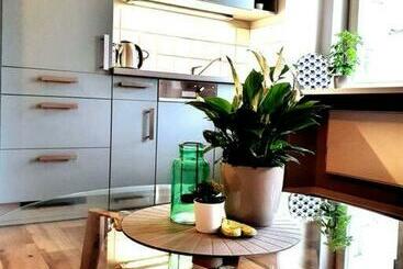 ツーリストアパートメント Rostock Hautnah Erleben   Schöne Maisonette 2og