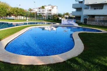 游客公寓 Denia Beach Apartment Jardín Privado Y Piscina