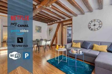 游客公寓 Le Petit Drouais T3 En Plein Cœur De Ville !