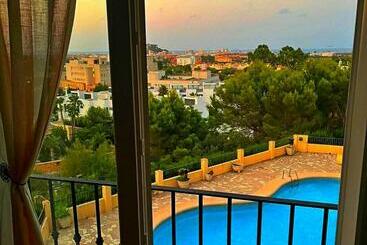 관광객 아파트 Villa Vistas Panorámicas