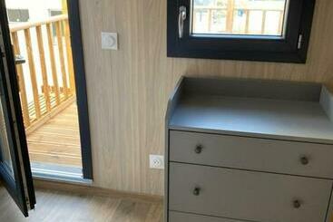 游客公寓 Gîte Atypique En Bois Entre Ville Et Verdures