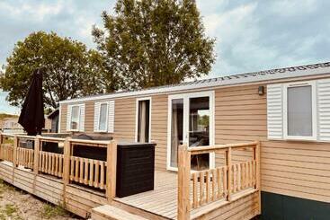 游客公寓 Strandnahes Chalet Oostkapelle