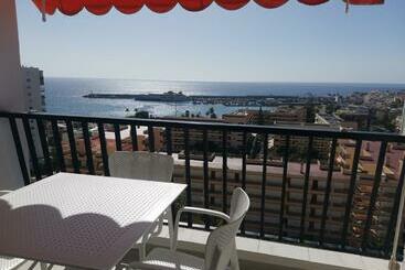 דירות לתיירים La Serenata Los Cristianos Achacay Vue Panoramique Océan Appartement