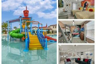 관광객 아파트 5 Bedrooms   4,5 Bathrooms   Windsor At Westside 8928 Sa