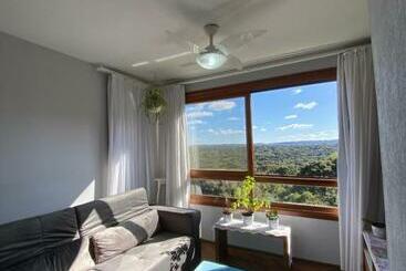 관광객 아파트 Aconchegante Apartamento Com Vista Para O Vale