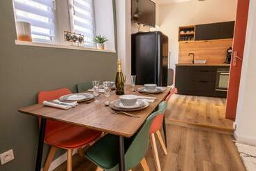 آپارتمان‌های توریست‌ها Appartement Cosy Avec Jardin Au Centre Historique De Sélestat & Proche Europa Park