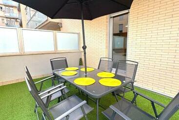 Жильё для туристов Dos Torres Mediodía   Amplia Terraza Y Estacionamiento Gratuito