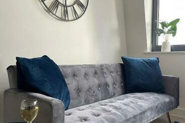 ツーリストアパートメント Premier Suite  Bedford City Centre With Free Gym & Parking