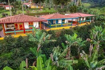 דירות לתיירים Cabaña Filo De Oro, Jardín