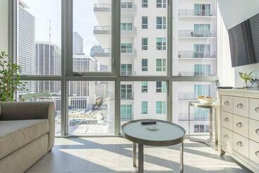 游客公寓 Amazing Condo In Downtown Miami/brickell W/parking