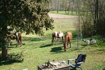 Жильё для туристов Comfortable Quiet House In The Countryside Porte Du Quercy For 8 People