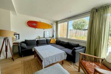 관광객 아파트 Le Beachhaus Appartement Avec Jardin A 100m De La Mer