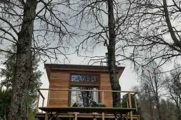Жильё для туристов Cabaña Krystal, A Minutos Del Parque Conguillio