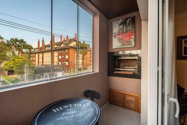 游客公寓 Apto Aconchegante No Centro De Canela Cpa202