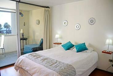 游客公寓 Depto Con Vista Al Mar En La Costanera De Viña