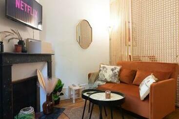 شقق خاصة سياحية Cosy Et Comfort Studio équipé à Clichy 5 Min Métro