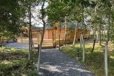 شقق خاصة سياحية Craigshannoch Luxury 1 Bed Woodland Lodge Hot Tub