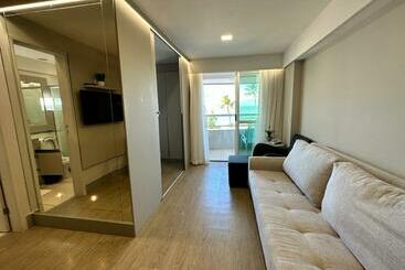 アパートホテル Flat Hotel à Beira Mar Recife By Direct