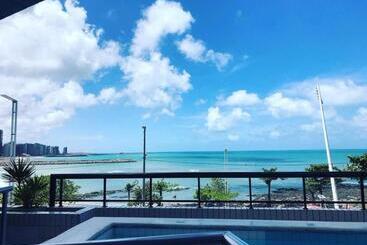 هتل آپارتمان Apê Beira Mar Meireles Com Café Da Manhã