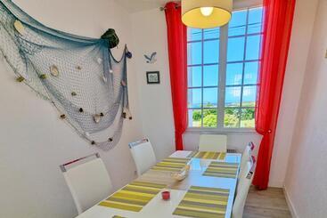 游客公寓 La Villa Ty Reun   Vue Mer Et Plage à 100m