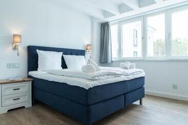 ツーリストアパートメント Dünenresidenz Prora   Skysuite Mit Meerblick Und Dachterrasse, 2 Schlafzimmer B3 5 2