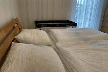 관광객 아파트 Penthouse Wohnung Am Radweg Mit Dachterasse