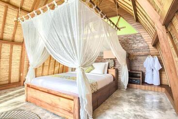 관광객 아파트 Romantic Barn With Mt. Agung Views