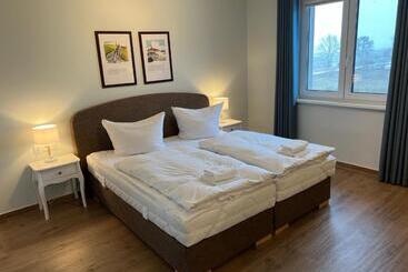 游客公寓 Die Haffhäuser Ferienwohnung Ix