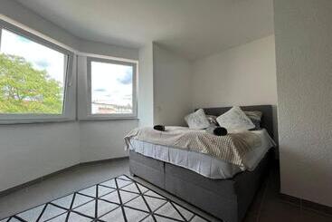 관광객 아파트 Simplex Apartments Am Europaplatz