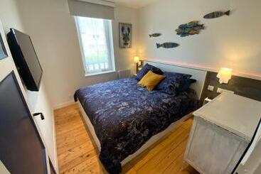 آپارتمانهای توریستها Maison Bord De Mer « le Bateau Ivre »