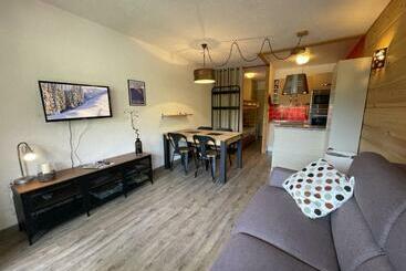 דירות לתיירים Ours Blanc 11   Studio 4 Pers Belle Vue Montagnes Et Pistes