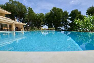 游客公寓 Impresionante Villa Con Piscina