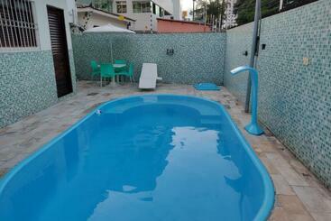 ツーリストアパートメント Casa Com Piscina Confortável E Perto De Tudo