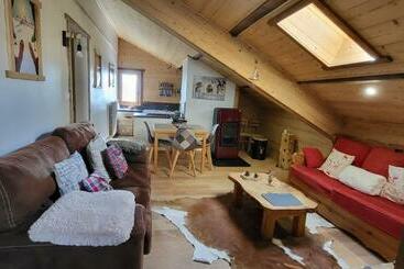 游客公寓 Appartement Style Montagne Avec Spa