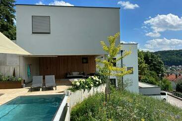 관광객 아파트 Ferienchalet Burgenblick